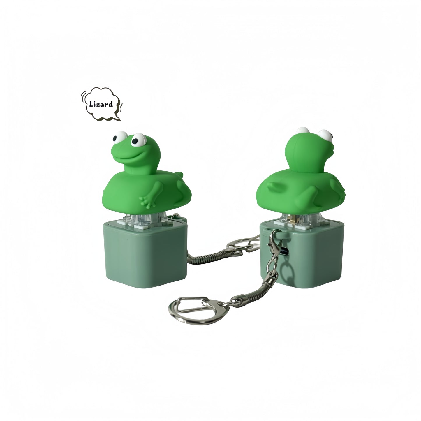 Lizard toy, lizard keychain, rechargeable